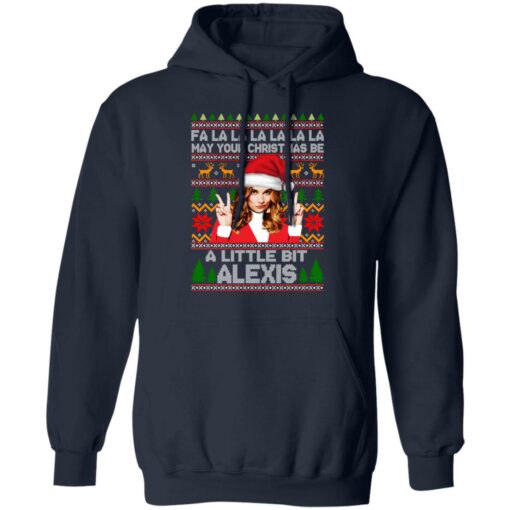 Fa La La La May Your Christmas Be A Little Bit Alexis Rose Christmas Sweater Shirt