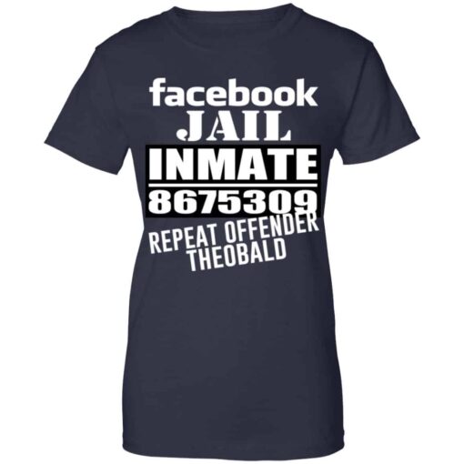 Facebook Jail Inmate 8675309 Repeat Offender Theobald Shirt, Hoodie, Tank Shirt