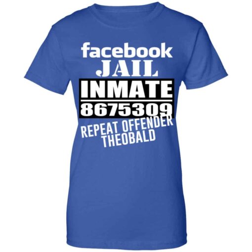 Facebook Jail Inmate 8675309 Repeat Offender Theobald Shirt, Hoodie, Tank Shirt