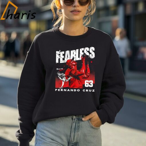 Fearless Fernando Cruz 63 Cincinnati Reds This Is My Gift Shirt