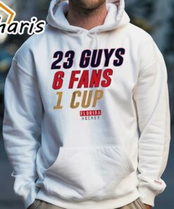 Florida Hockey 23 Guys 6 Fans 1 Cup Shirt 4