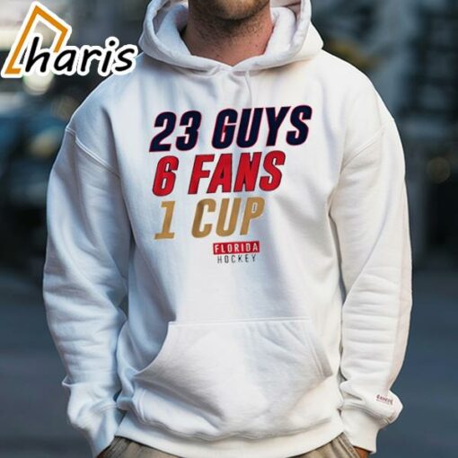 Florida Hockey 23 Guys 6 Fans 1 Cup Shirt