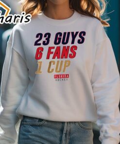 Florida Hockey 23 Guys 6 Fans 1 Cup Shirt 5