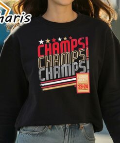 Florida Hockey Champs Champs Champs Shirt 3