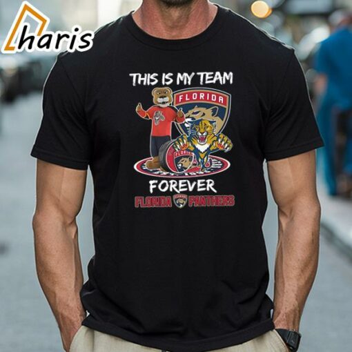 Florida Panther This Is My Team Forever True Fan NHL Shirt