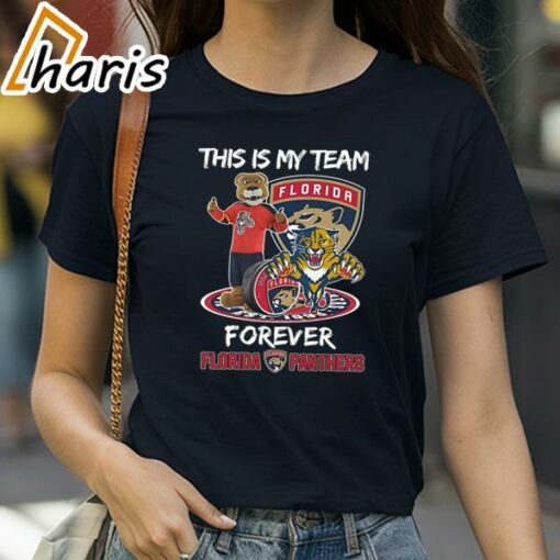 Florida Panther This Is My Team Forever True Fan NHL Shirt