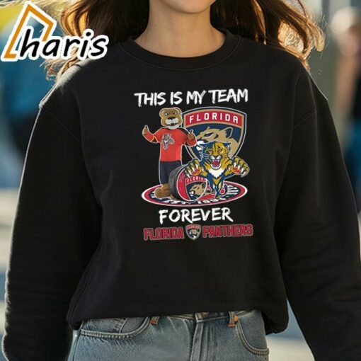 Florida Panther This Is My Team Forever True Fan NHL Shirt