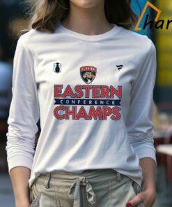 Florida Panthers 2024 Eastern Conference Champions Locker Room T shirt 4