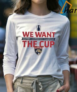 Florida Panthers 2024 Eastern Conference Champions We Want The Cup T shirt 4