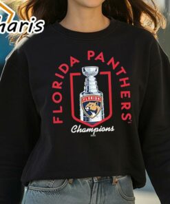 Florida Panthers 2024 Stanley Cup Champions Trophy T Shirt 3