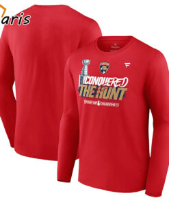 Florida Panthers Fanatics 2024 Stanley Cup Champions Celebration Long Sleeve T-Shirt