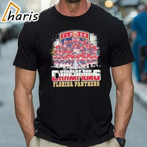 Florida Panthers Stanley Cup 2024 Champions T-shirt