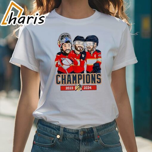 Florida Panthers Starting Players Champion 2023-2024 Shirt