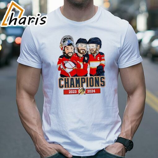 Florida Panthers Starting Players Champion 2023-2024 Shirt