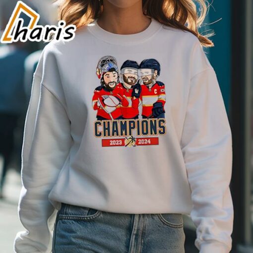 Florida Panthers Starting Players Champion 2023-2024 Shirt