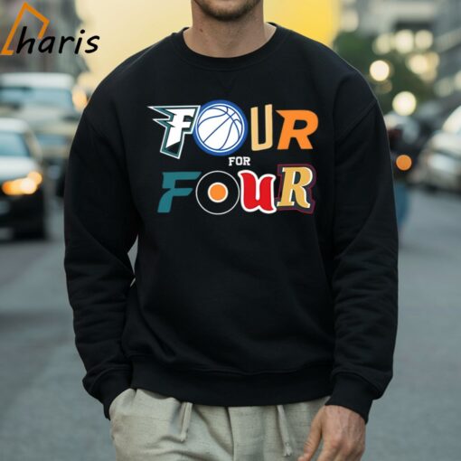 Four For Four Philadelphia Sport Team Shirt