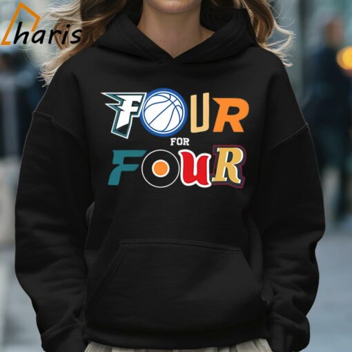 Four For Four Philadelphia Sport Team Shirt