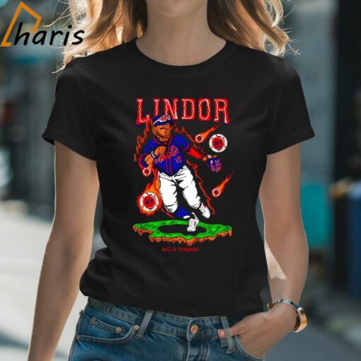 Francisco Lindor Illustration New York Mets Shirt