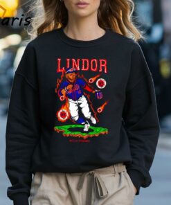 Francisco Lindor Illustration New York Mets Shirt 3
