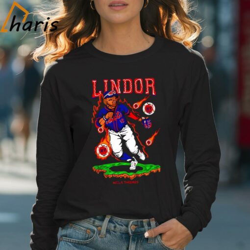 Francisco Lindor Illustration New York Mets Shirt