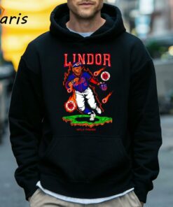 Francisco Lindor Illustration New York Mets Shirt 5