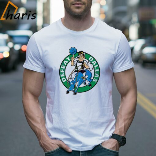 Funny Boston Celtics Defeat Dallas Mavericks NBA 2024 T-Shirt