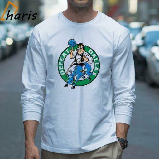 Funny Boston Celtics Defeat Dallas Mavericks NBA 2024 T-Shirt