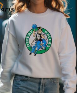 Funny Boston Celtics Defeat Dallas Mavericks NBA 2024 T Shirt 4