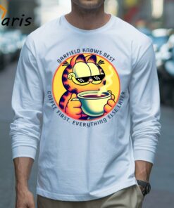 Garfield Knows Best Coffee First Everything Else Later The Garfield T shirt 3