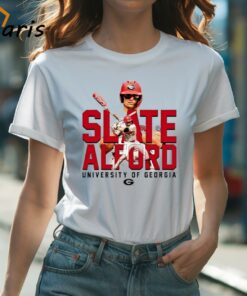 Georgia Bulldogs Baseball Slate Alford 2024 Shirt