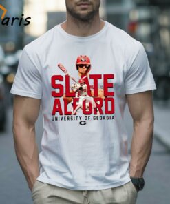 Georgia Bulldogs Baseball Slate Alford 2024 Shirt