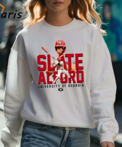 Georgia Bulldogs Baseball Slate Alford 2024 Shirt 3