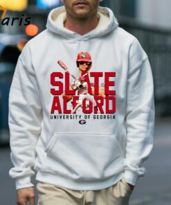 Georgia Bulldogs Baseball Slate Alford 2024 Shirt 5