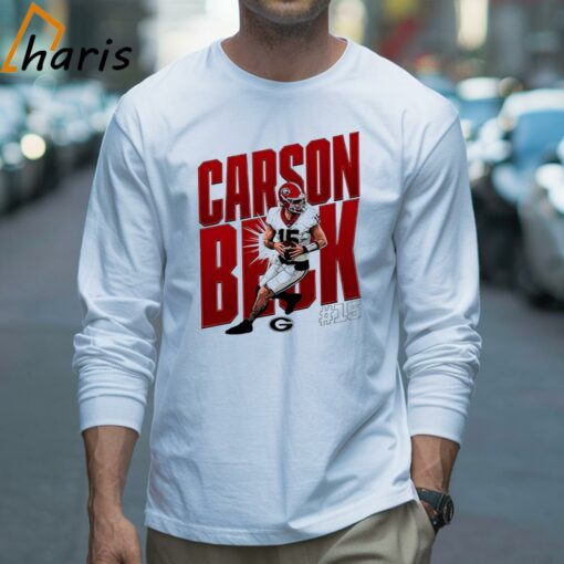 Georgia Bulldogs Football Carson Beck #15 Shirt