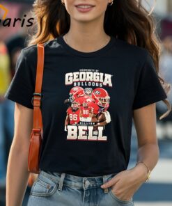 Georgia Bulldogs NCAA Football Dillon Bell Player Collage Poster Shirt