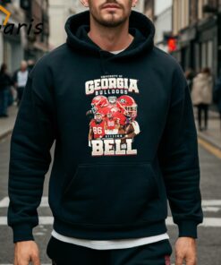 Georgia Bulldogs NCAA Football Dillon Bell Player Collage Poster Shirt 5