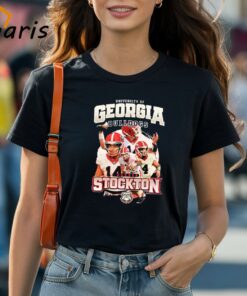 Georgia NCAA Football Gunner Stockton Player Collage Shirt