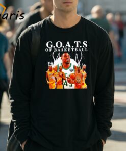 Goats Of Basketball Lakers Bucks And Bulls Basketball Team Shirt 3