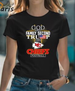 God First Family Second Trump Kansas City Chiefs Football Shirt