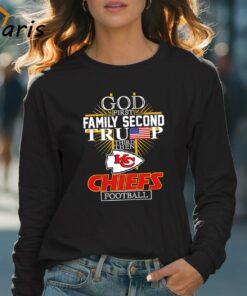 God First Family Second Trump Kansas City Chiefs Football Shirt 4