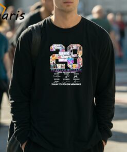 Grand Theft Auto VI Years Of Release 1997 2025 Thank You For The Memories T shirt 3