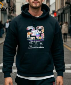 Grand Theft Auto VI Years Of Release 1997 2025 Thank You For The Memories T shirt 5