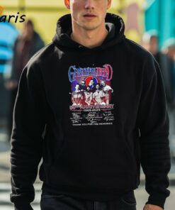 Grateful Dead 50th Anniversary 1965 2025 Thank You For The Memories Signatures T shirt 3