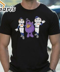 Grimace Mets And Friends Shirt