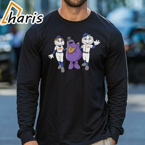 Grimace Mets And Friends Shirt