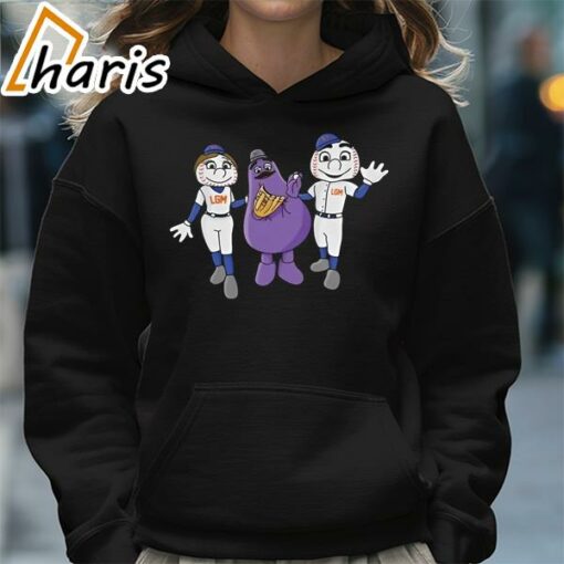 Grimace Mets And Friends Shirt