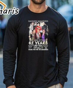 Hackney Diamonds The Rolling Stones 62 Years 1962 2024 Signature Thank You For The Memories T Shirt 3