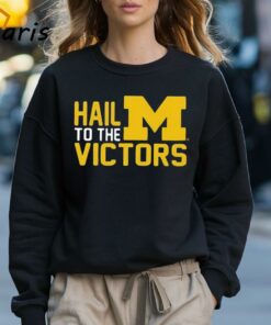 Hail To The Victors Michigan Wolverines T shirt 3