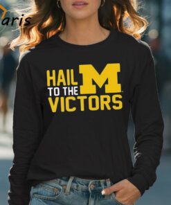 Hail To The Victors Michigan Wolverines T shirt 4