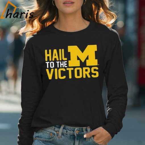 Hail To The Victors Michigan Wolverines T-shirt